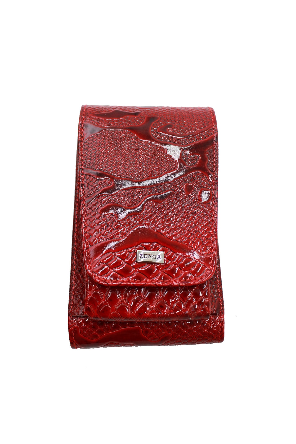 Zenga 903_r 100% Genuine Leather Cigarette Red