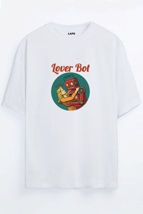 Unisex Lover Robot Oversize T-shirt T-Shirt-Oversize-LoverRobot