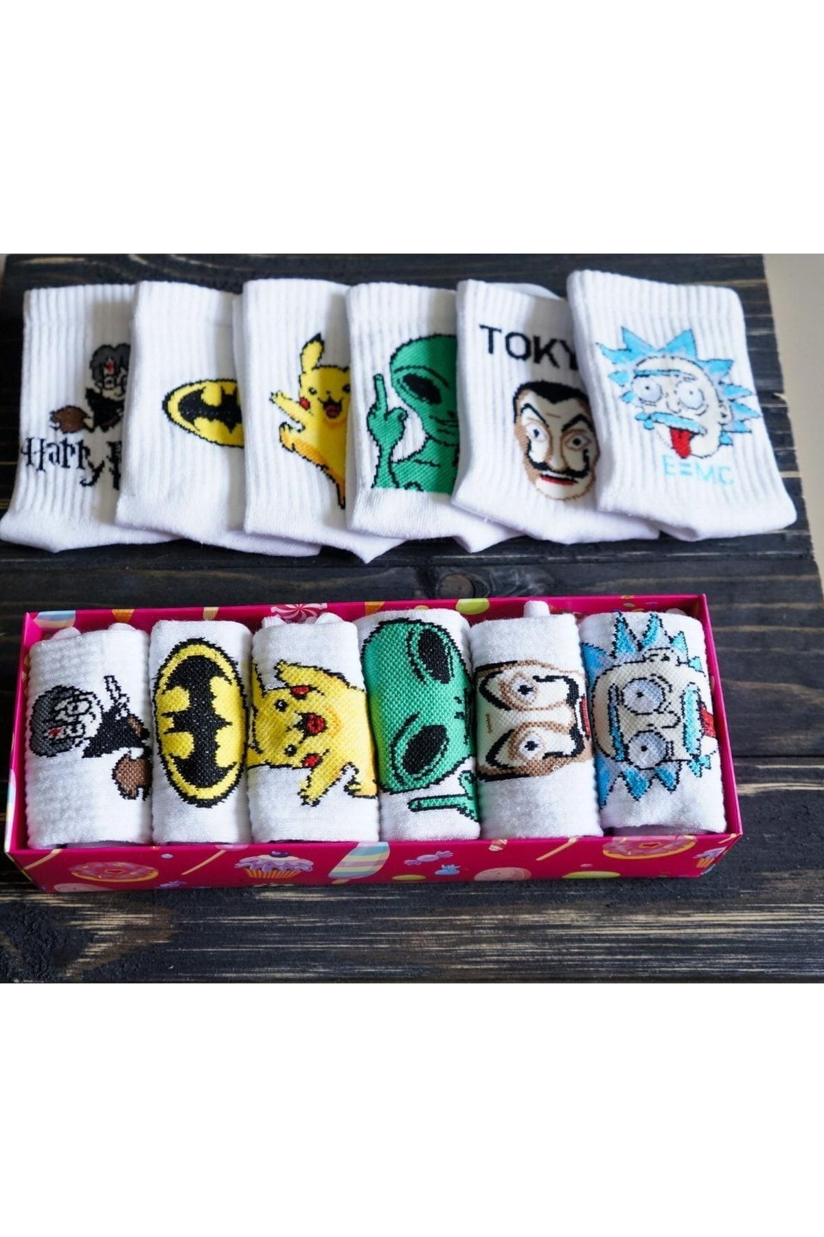 sbksocks Çizgi Film Karakterli Çorap 6�lı Fiyatı, Yorumları TRENDYOL