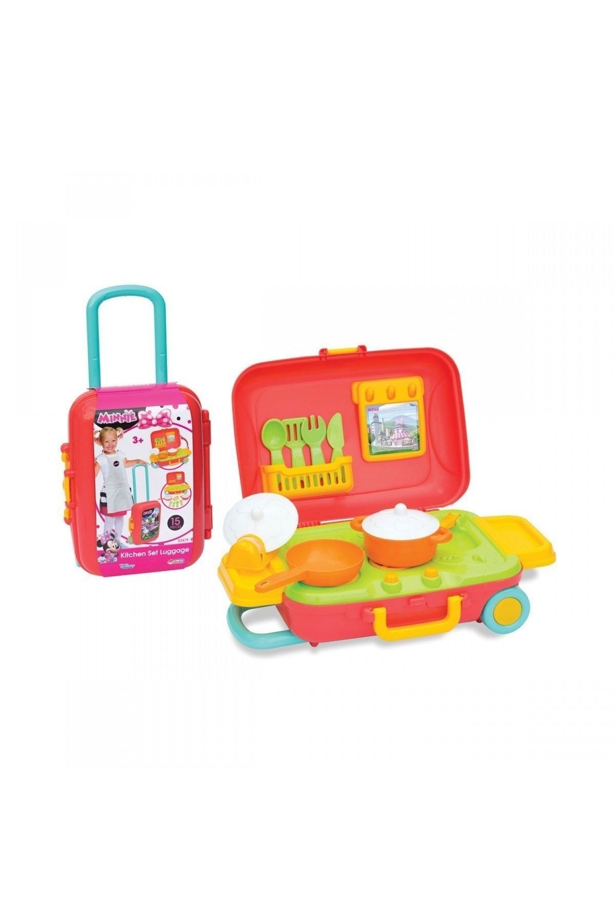 Fen Toys Dede 03479 Minnie Mouse Kitchen Set Suitcase Trendyol