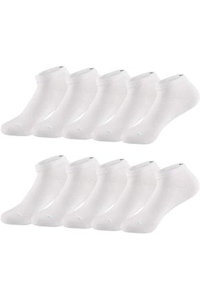 Erkek Pamuklu Üstün Kaliteli Patik Spor Çorap 12 Li Paket Beyaz TYC00465098281