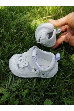 Kız Bebek Hakiki Deri Ilkadım Ayakkabı NİNO FİYONK