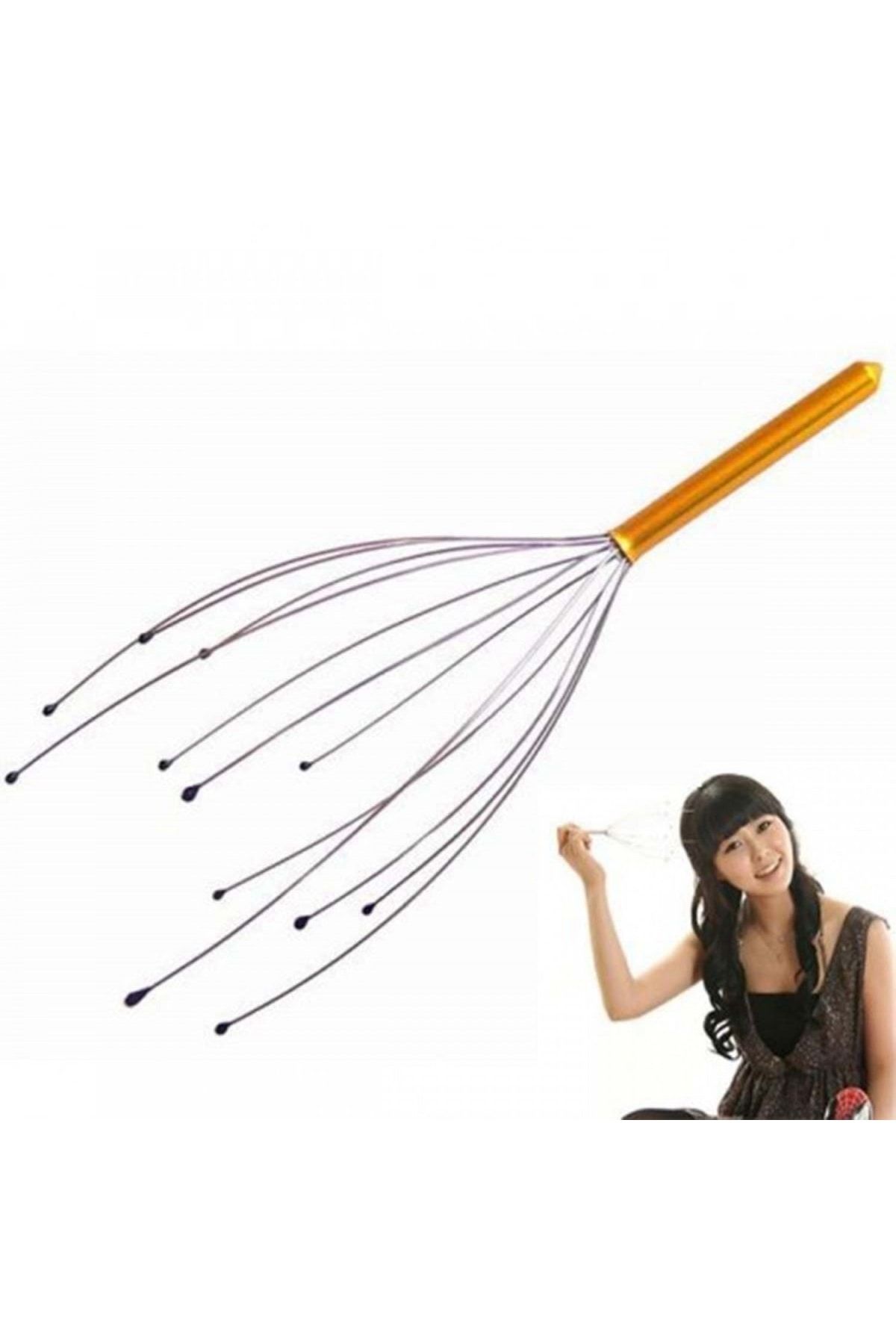 MUJGAN-Bokoma Soft Tip Practical Relaxing Head Scratching Wire and Massage Tool 4