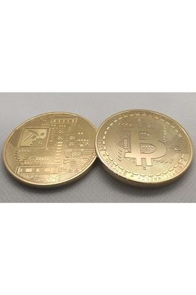 Altın Rengi Bitcoin (BTC) Hediyelik Madeni Para Kripto Para Ve Bitcoin BTCPARA