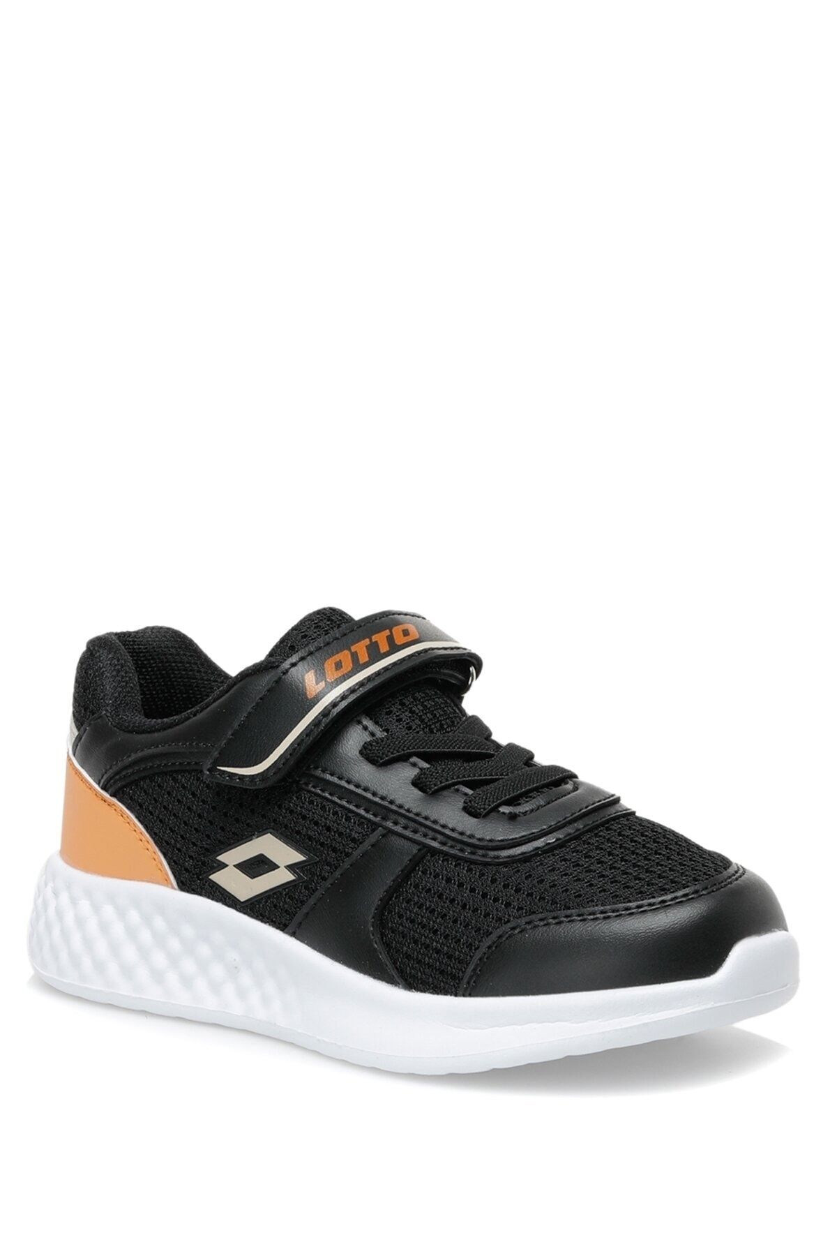 Lotto black sports shoes deals