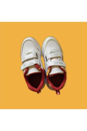 Çok Hafif Sneaker Kız Erkek Çocuk Ayakkabı Kırmızı/beyaz HK48752134