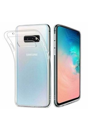 Samsung Galaxy S10e Kılıf Şeffaf Süper Silikon Kapak bt-3d06a4d5c911843896d02ad