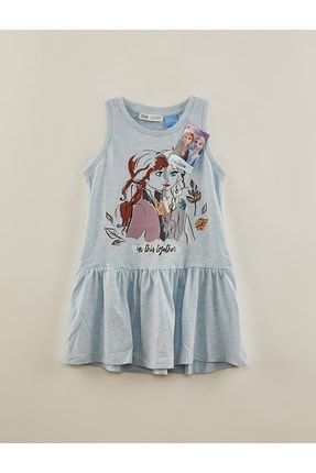 D4653-3 Disney Frozen Kız Çocuk Elbise 3212084D4653-3