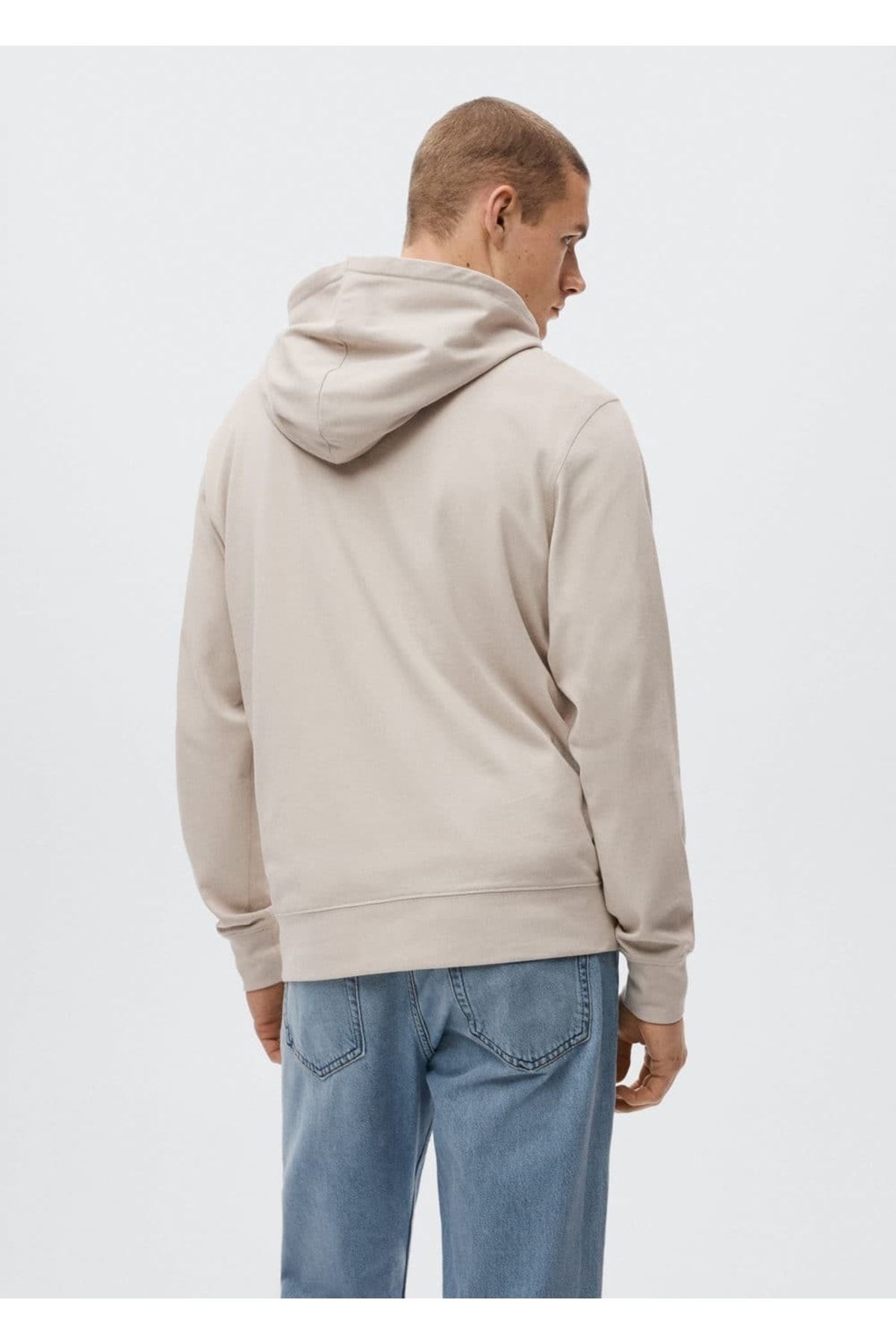 MANGO Man-Cotton Message Sweatshirt 4