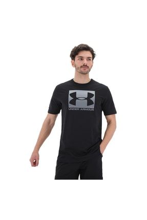 A1329581-001-001 Ua Boxed Sportstyle Ss Erkek T-shirt Siyah