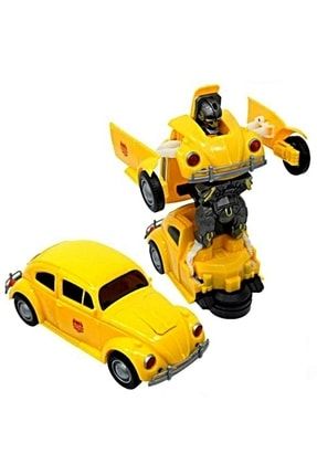 Müzikli Robot Vosvos Sarı Araba Oyuncak Sarıvosvos ADM4533