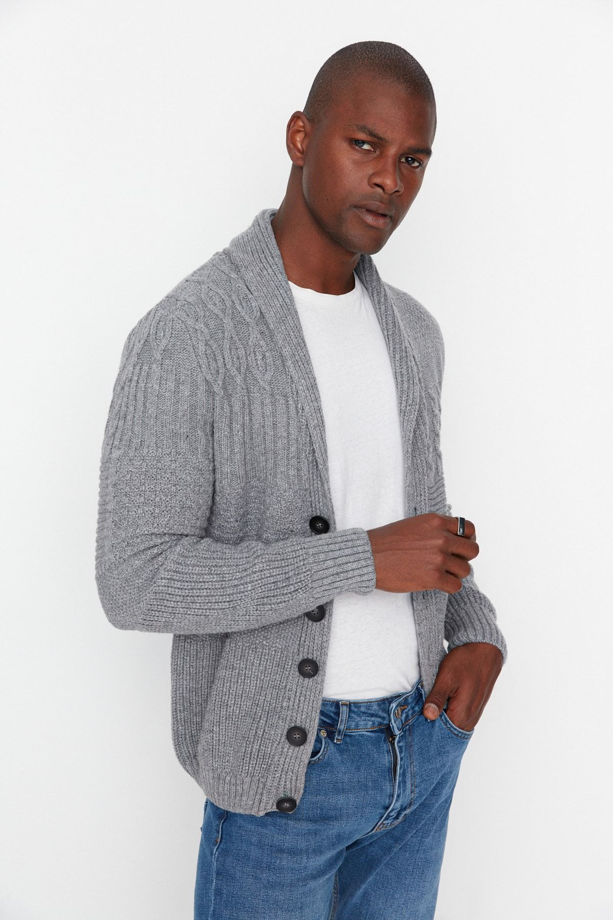 Knitwear shop cardigan mens