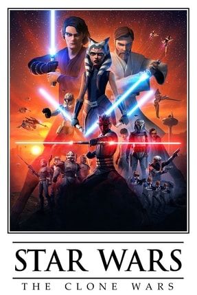 Star Wars The Clone Wars (tv) 50 Cm X 70 Cm Afiş – Poster Klemorsıa TRNDYLPOSTER25751