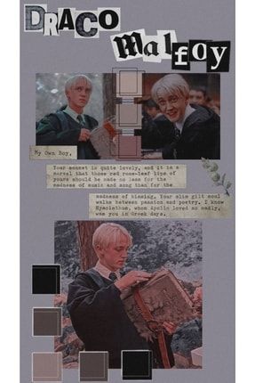 Draco Malfoy Harry Potter Poster 1 Adet A3 Boyutu 30 X 42 Cm Pvc Kaplı posterstorerollas5628