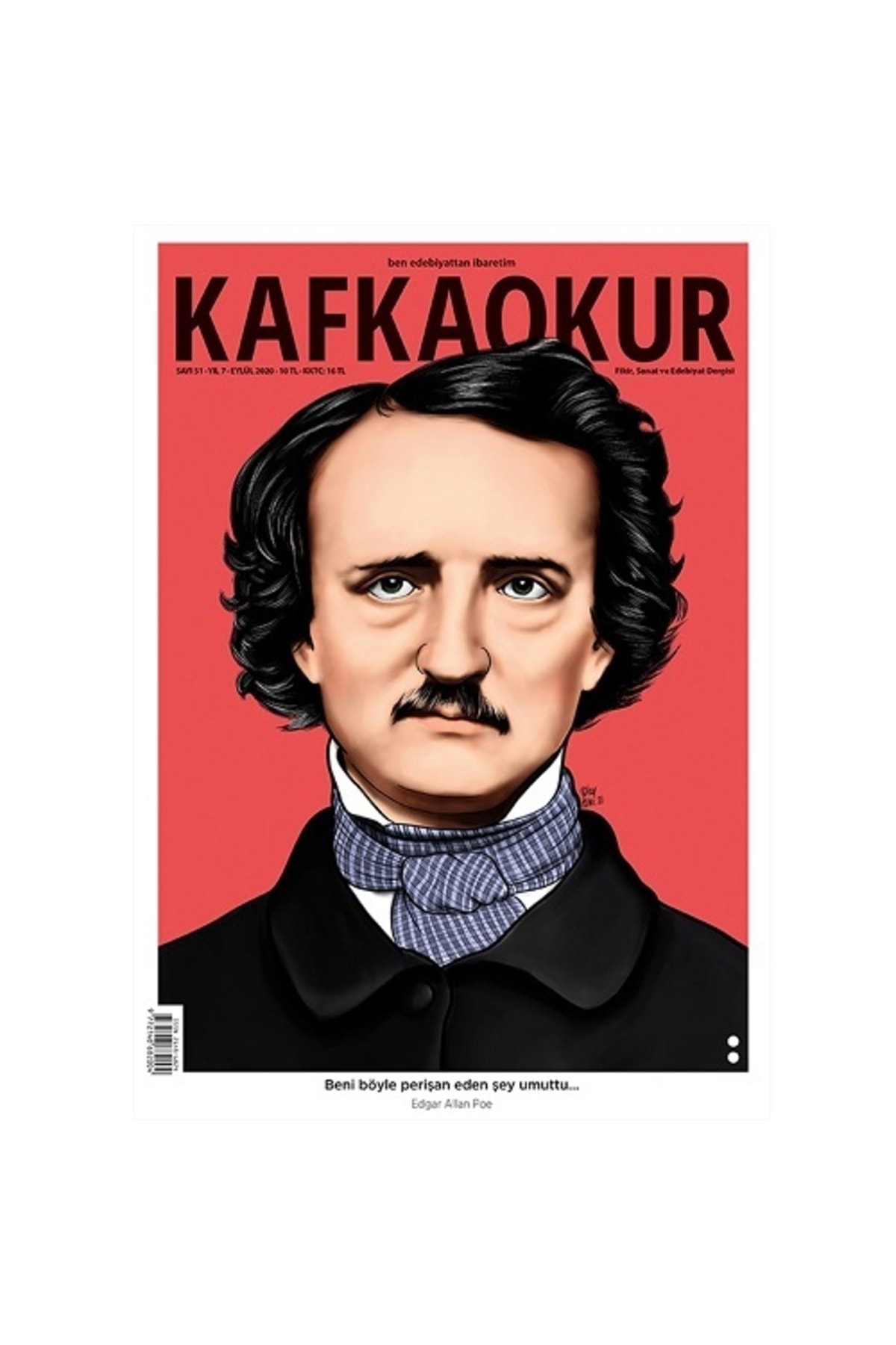 Sayı 51 - Edgar Allan Poe - Eylül 2020-
