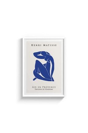 Henri Matisse-lady-çerçeveli Tablo Poster Duvar Dekorasyon DOM187