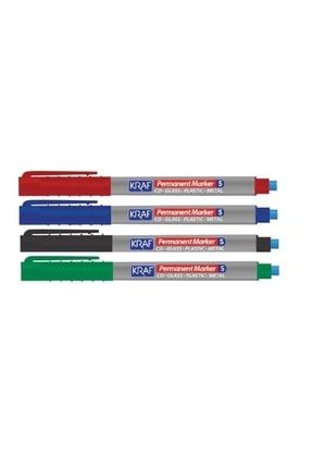 Asetatlı Kalem Permanent Marker 270s Silgili 4'lü RYN-LDR799-ON