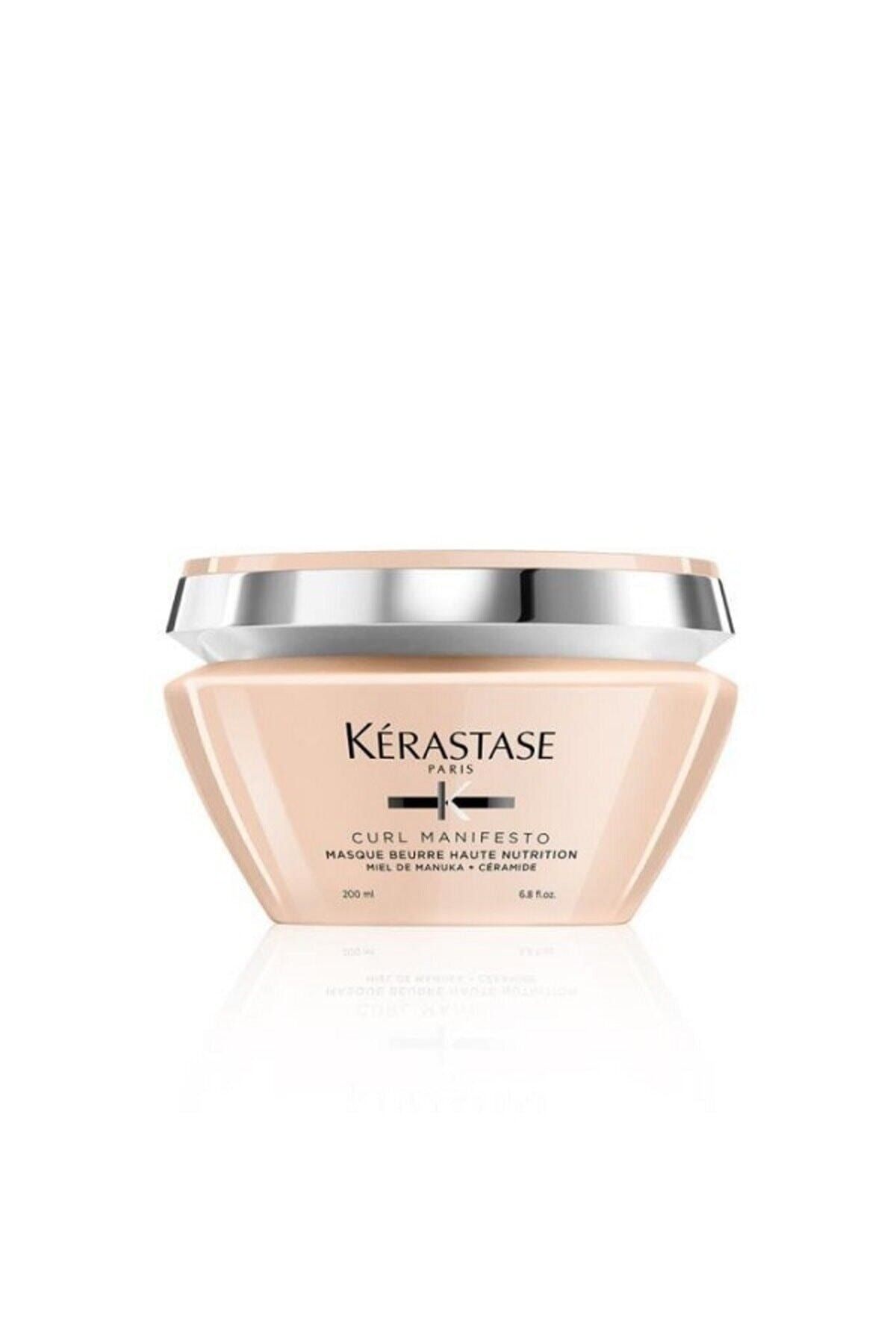 Mask Manifesto Curl Mask Beurre Haute Nutrition Mask برای موهای مجعد 200 میلی لیتر Kerastase