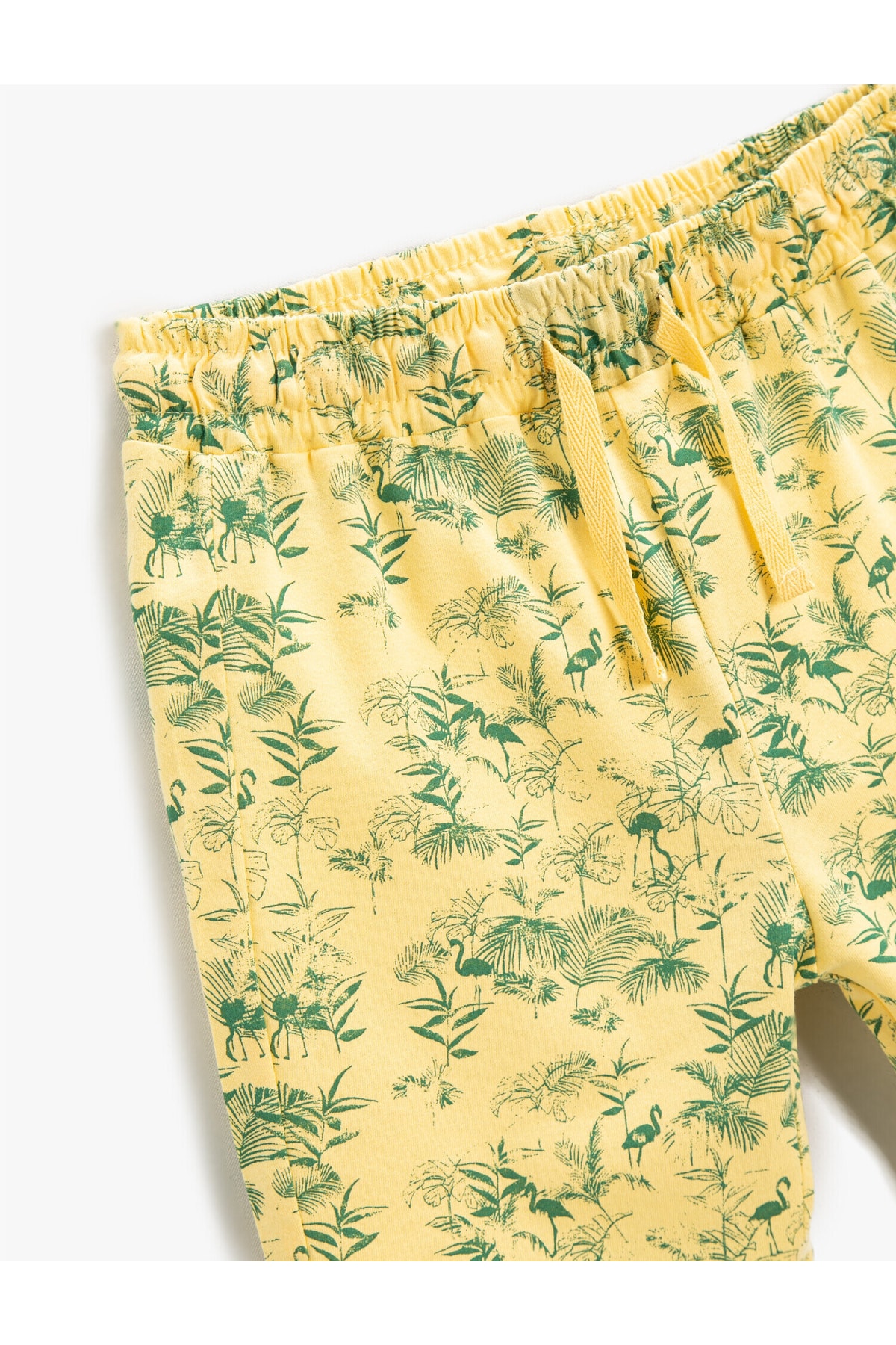 شورت و شلوارک پسرانه زرد کوتونKoton | 2SKB40047TK اورجینال - تصویر 3