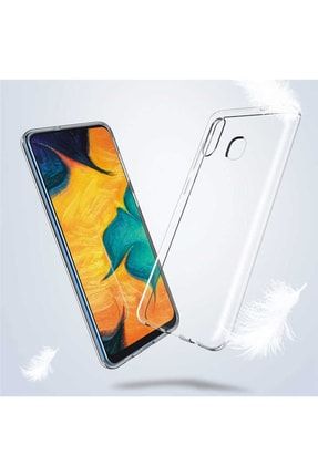 Samsung Galaxy A30 Kılıf Şeffaf Süper Sil Kapak ikon-044b0eae7b989a231ac0c6a