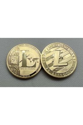 Altın Rengi Lite Coin (LTC COİN) Hediyelik Madeni Para Kripto Para Ve Bitcoin LTCPARA