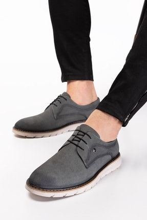 Hakiki Deri Erkek Klasik Nubuk Deri Ayakkabı M-288176