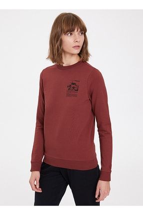 Kadın Kırmızı Sweatshirt WWS011