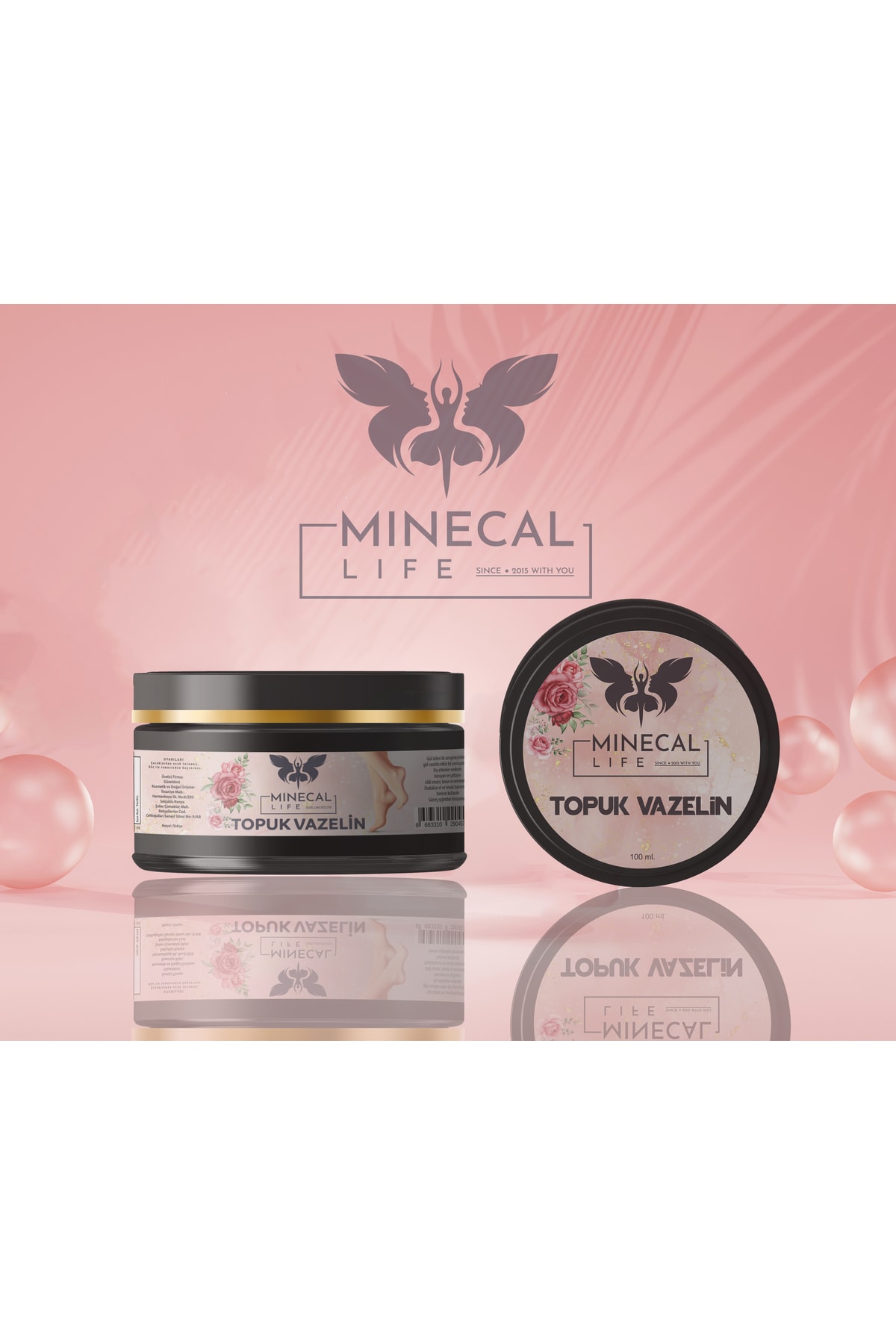 Minecal Life Topuk Vazelin 100 ml – Derin Nemlendirme & Çatlak Onarım Kremi