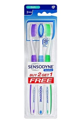 Diş Fırçası Sensitive Soft 3'lü 894622