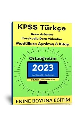 2023 Kpss Türkçe Ortaöğretim Modüler Kitap Seti 332
