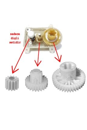 Rose Gold Mutfak Robotu Hazne Kapağı Dişli Kutusu Tamir Dişli Seti Populer-01-53