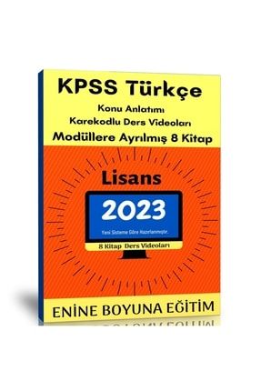 2023 Kpss Lisans Türkçe Modüler Kitap Seti (108) 1552