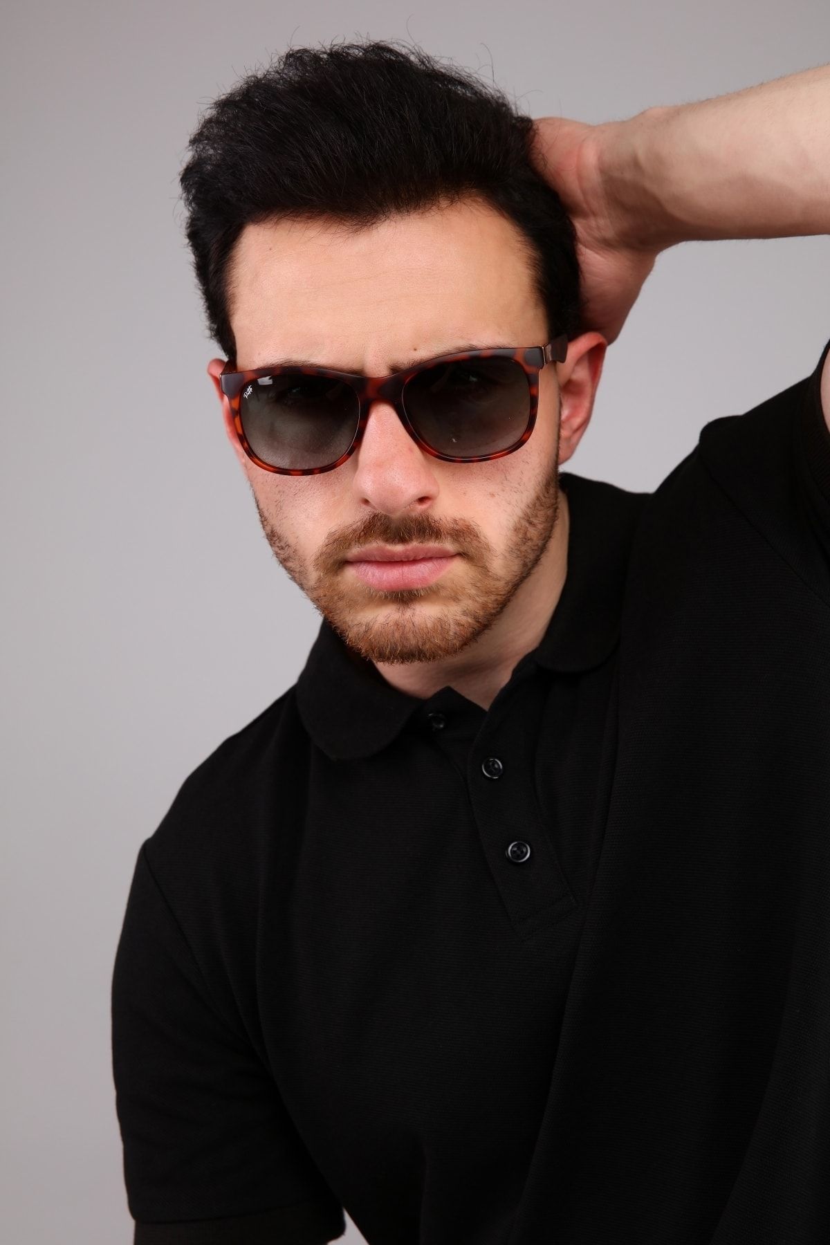 PETİTO-Alf Unisex Leopard Patterned Sunglasses 2