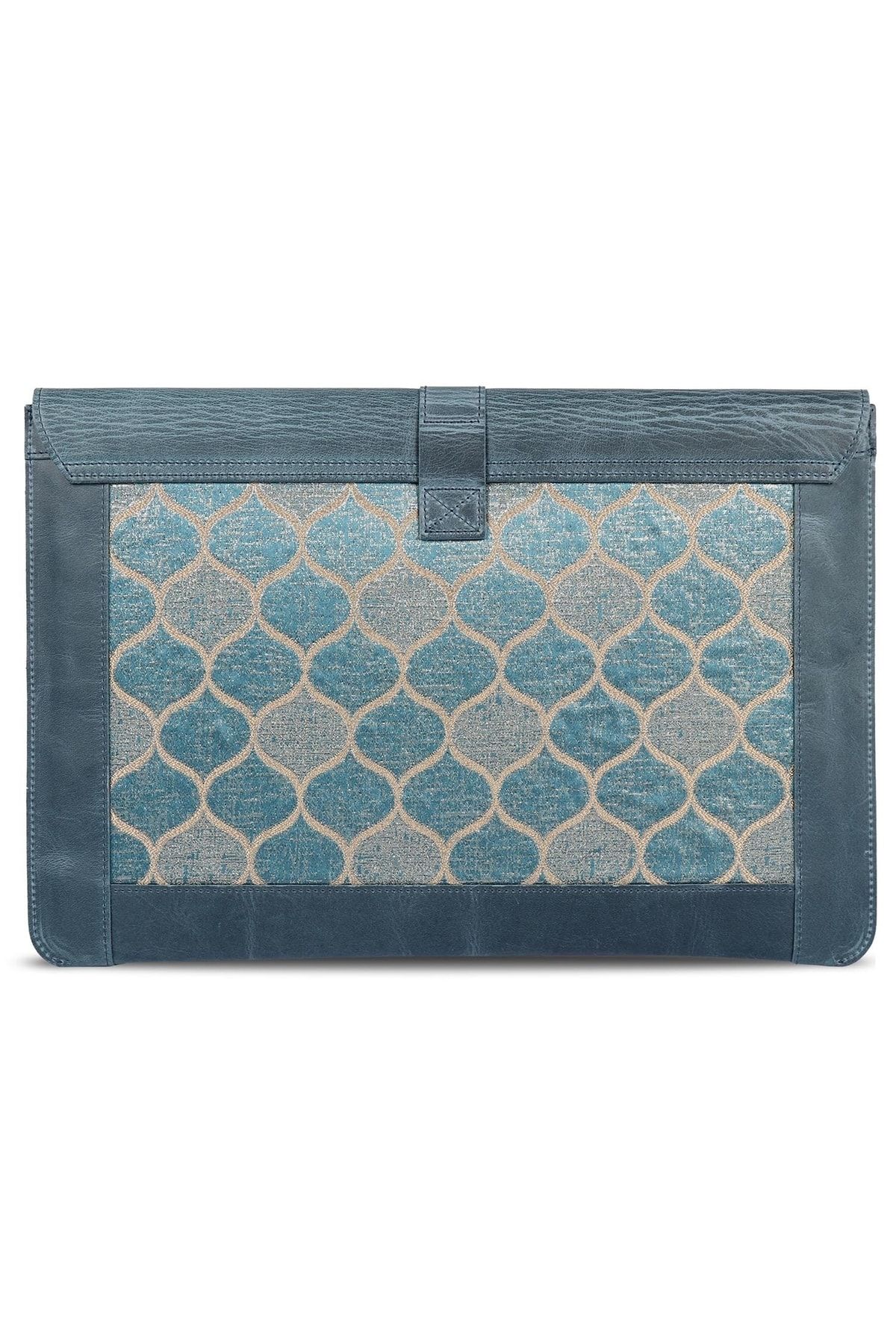 کیف نوت بوک آبی چرمی اصلی MacBook Pro و Air Cofore Laptop 13.3 13 INC LONDO