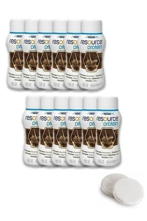 12 Adet Proteinli Diyet Sütü Çikolata Mini Sabun 12-NEST-PRO-SBN