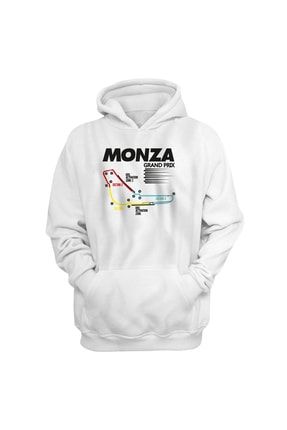 Monza Grand Prix Hoodie F1-HD-WHT-998-Monza