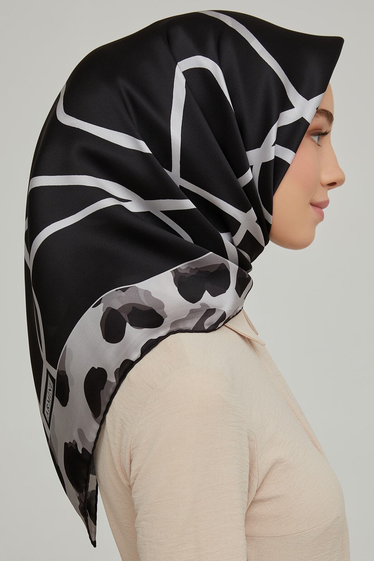 روسری زنانه آرمینه | E21KA8653D04 Armine - Image 3