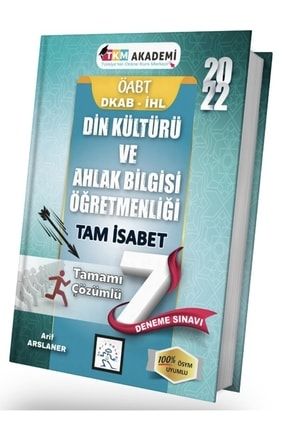 Tkm Akademi 2022 Öabt Din Kültürü Ve Ahlak Bilgisi Tam Isabet 7 Deneme Çözümlü - Arif Arslaner gross1853