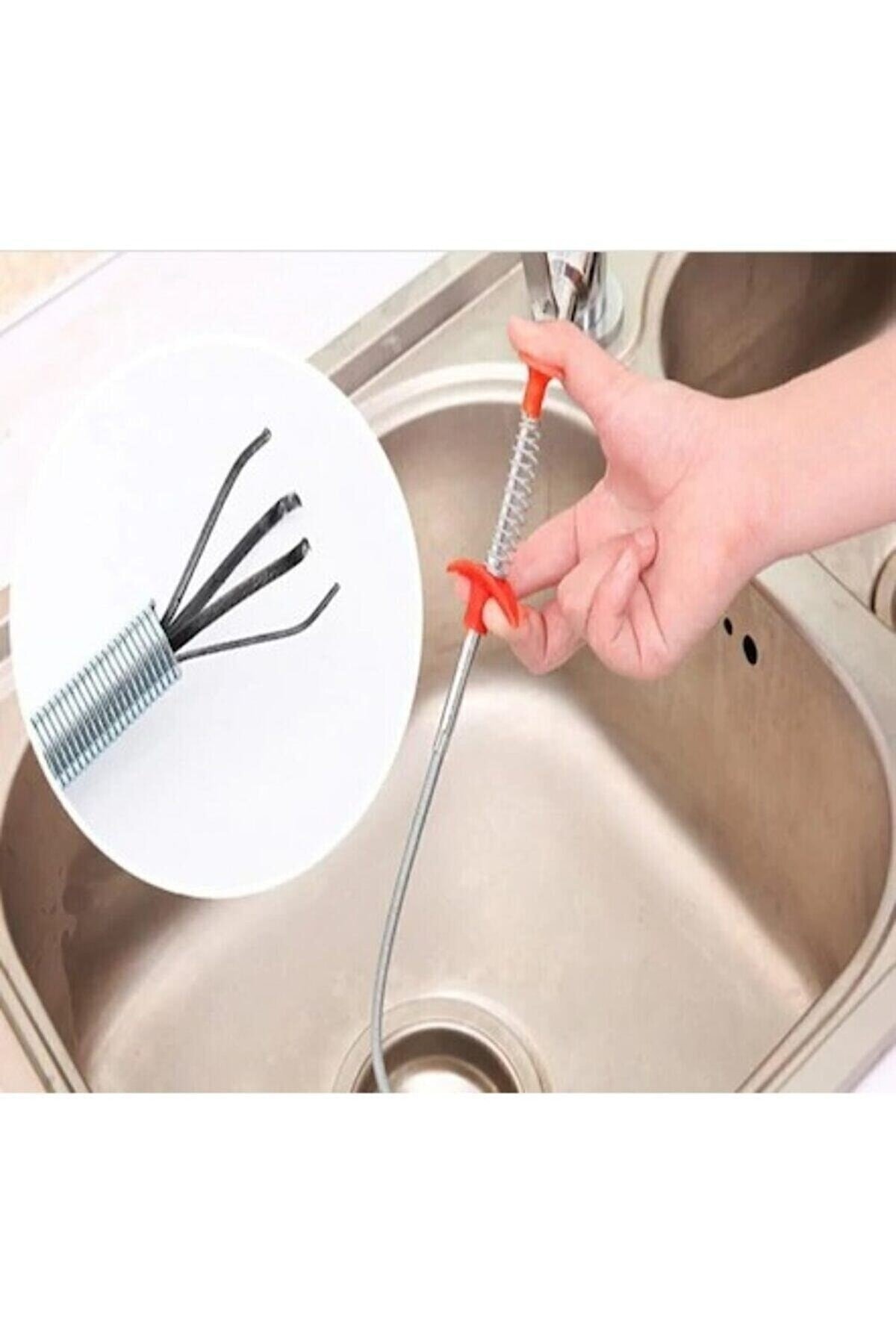 CMT Mutfak Banyo Lavabo Küvet Gider Tıkanıklık Açıcı Tahliye Aparatı