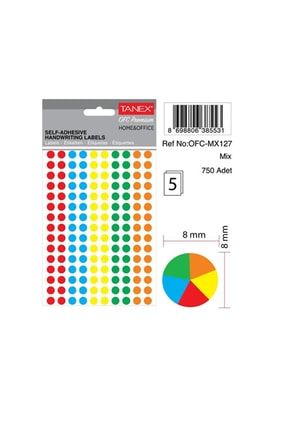 Ofc-127 5 Li Mix Color Ofis Etiketi PRA-1995049-4648
