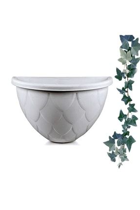 Damla Yarım Duvar Saksı 2.4 Lt sv2x12