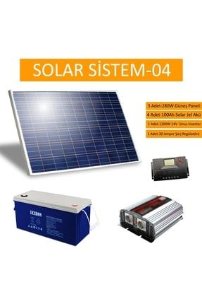 Güneş Enerji Paneli Solar Paket 04 21939