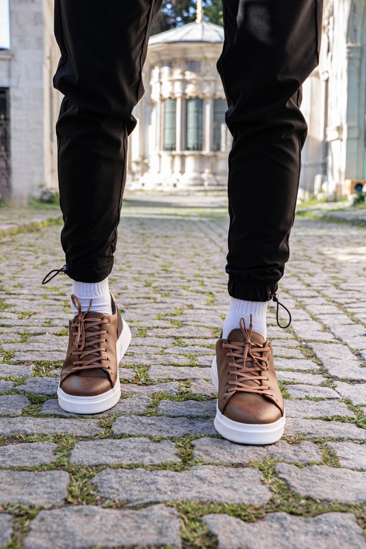 High quality clearance leather sneakers