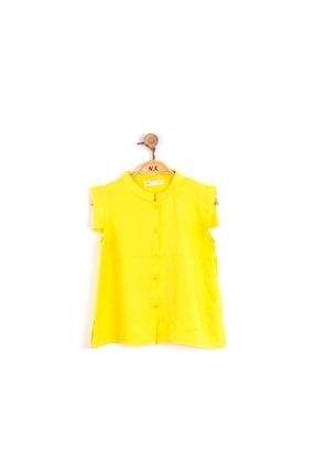 Kız Çocuk Sarı Berrin Gömlek 32331KALS