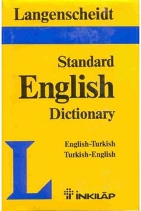 Langenscheid Standard English Dictionary English-turkish Turkish-english EG-9789751004147