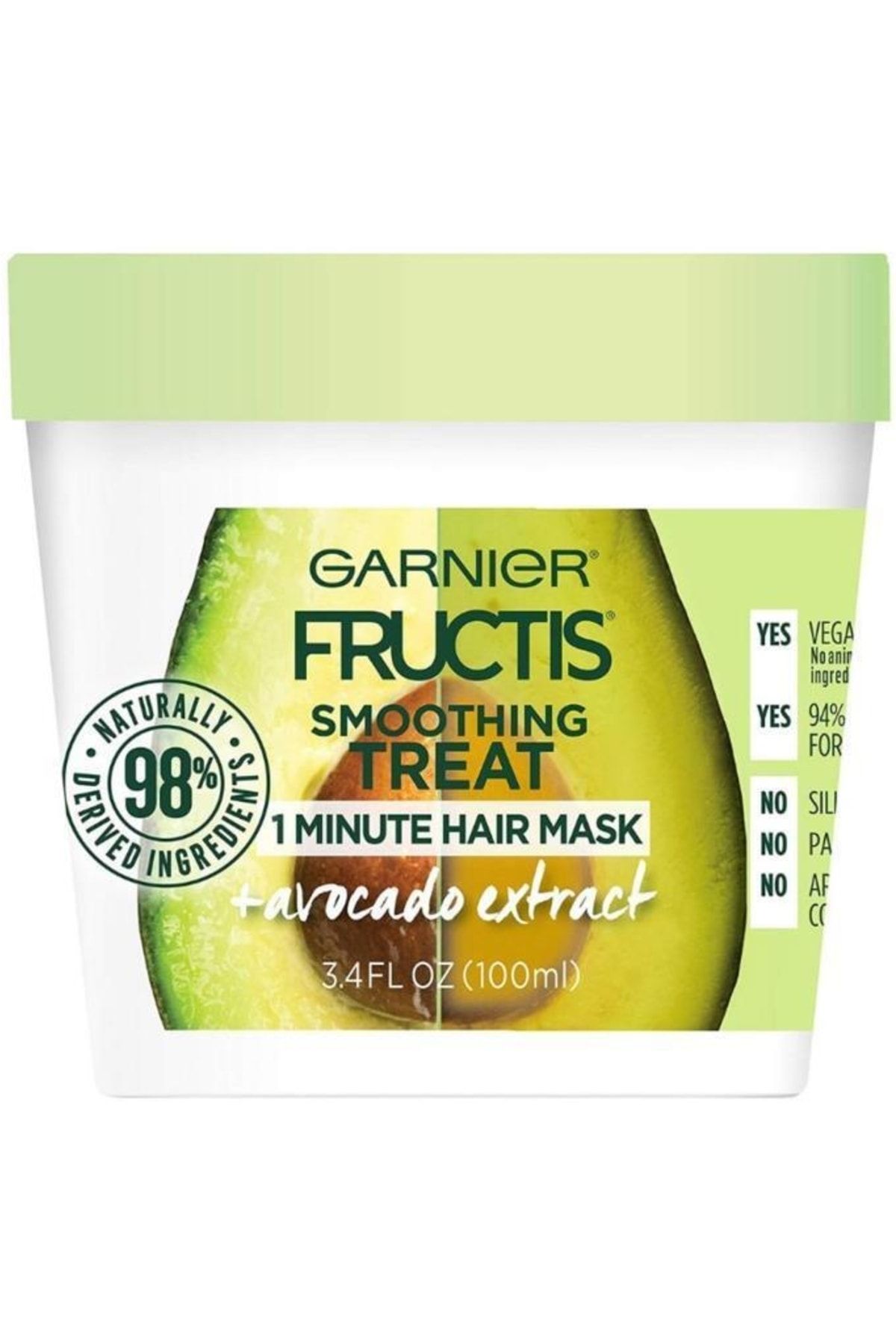 Garnier ماسک موی ضد تورم با عصاره آووکادو 100 میلی لیتر