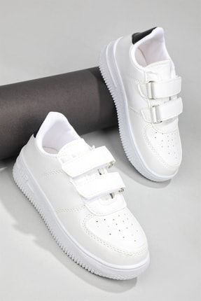 Air Taban Rahat Nefes Alır Beyaz Siyah Çocuk Spor Ayakkabı Aır V2 BNSTPSAIRV2COCUKCTY