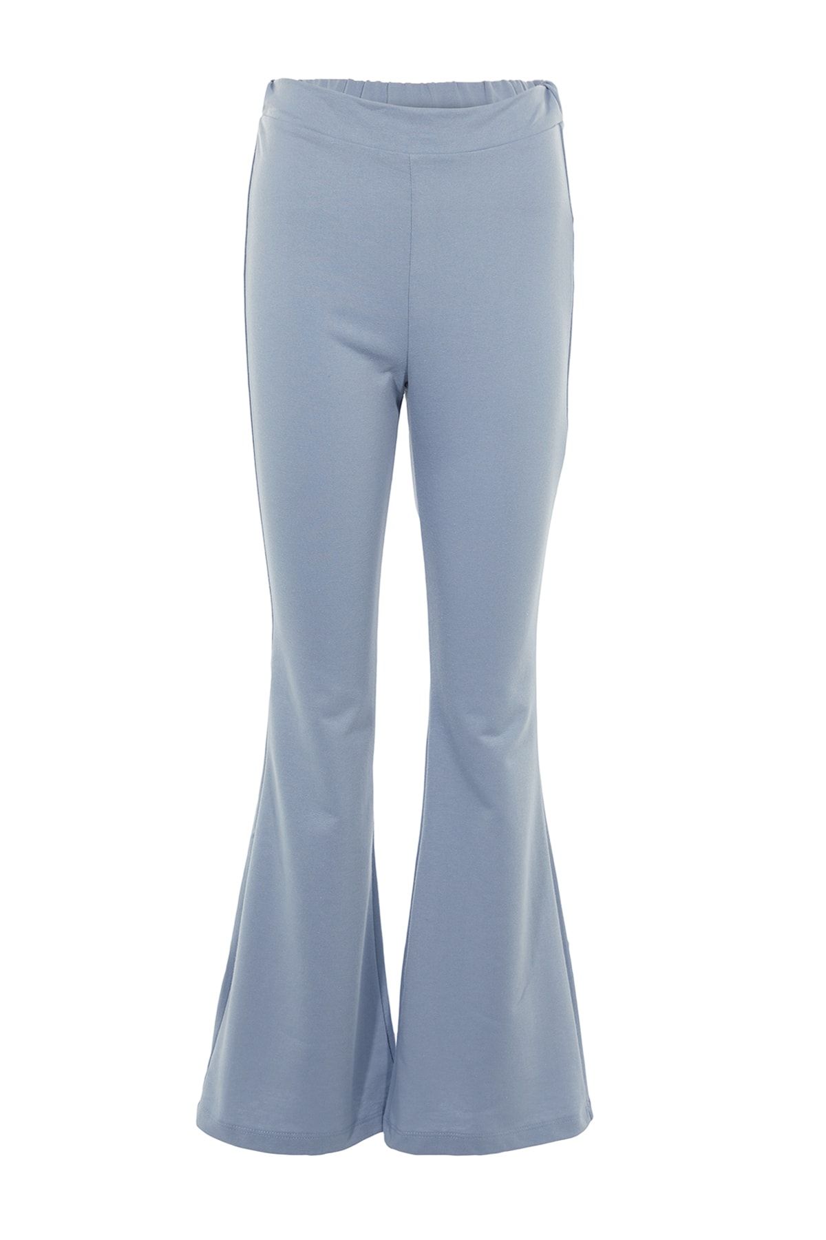 BLUE FLARED SWEATPANTS