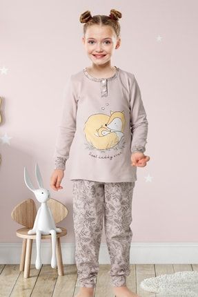 Kız Çocuk Pijama Takımı ESS4D002-000676