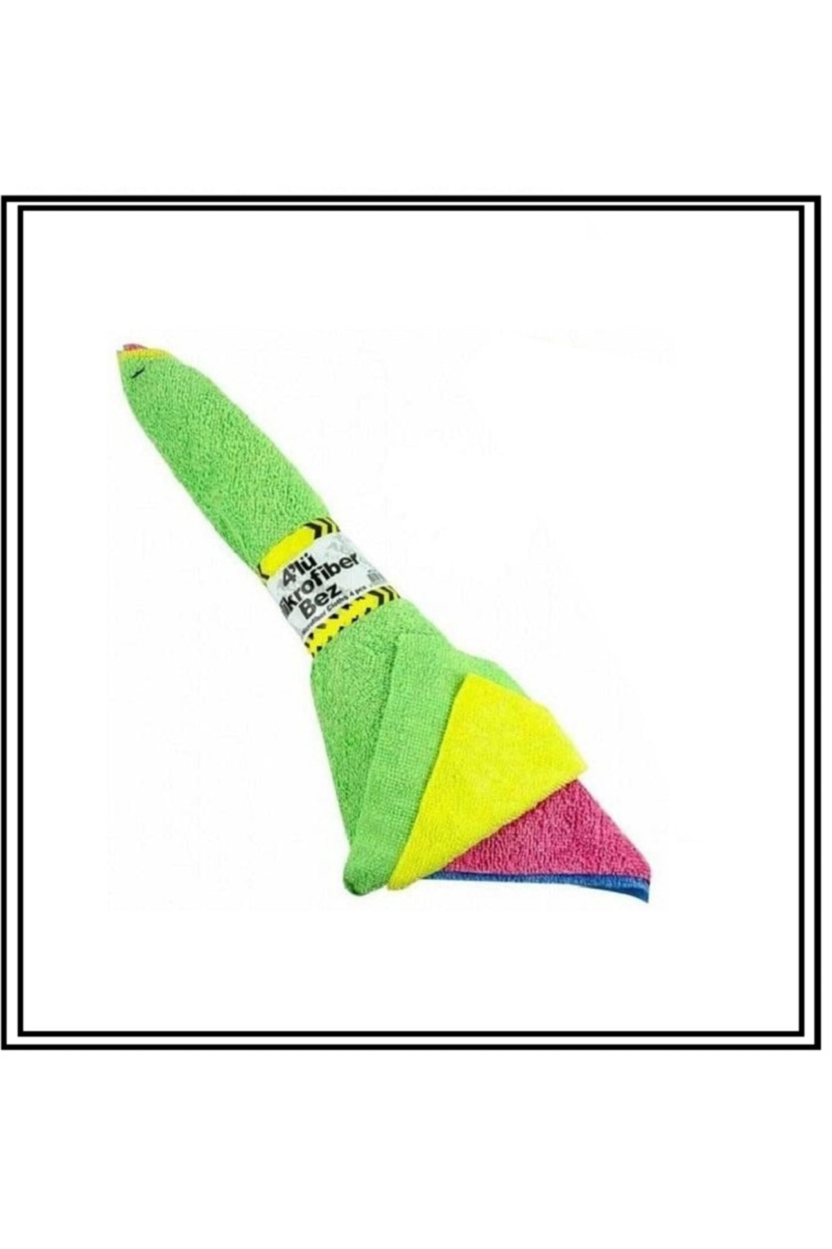 Mikro Fiber Cam Bezi 4'lü Mikrofiber Bez — görsel 2 · jgftuıtgfp